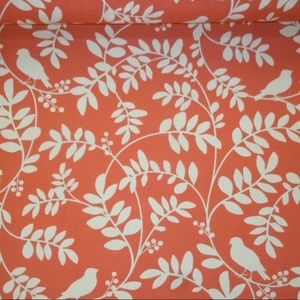 Outdoor Robert Allen New Botany Coral Bird Floral